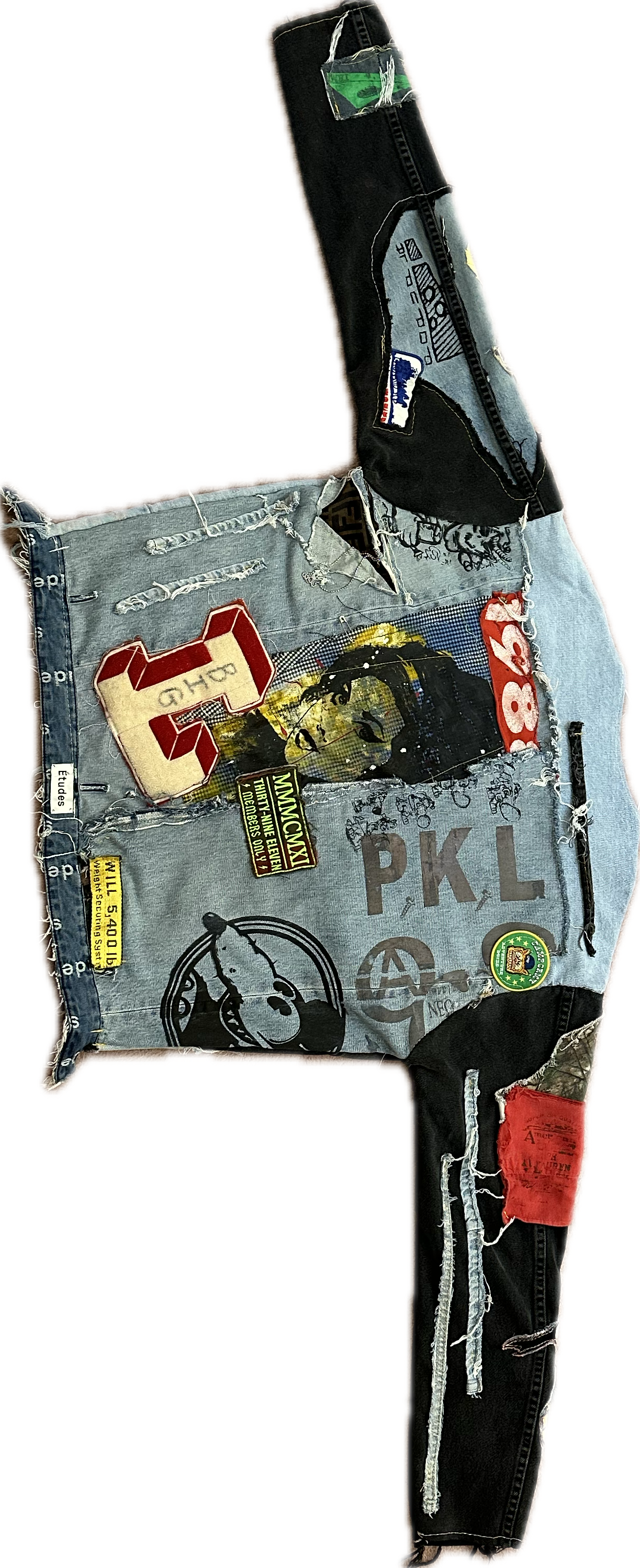 Mosaic Jean Jacket