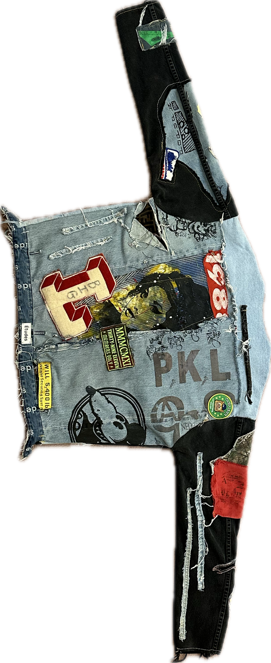 Mosaic Jean Jacket
