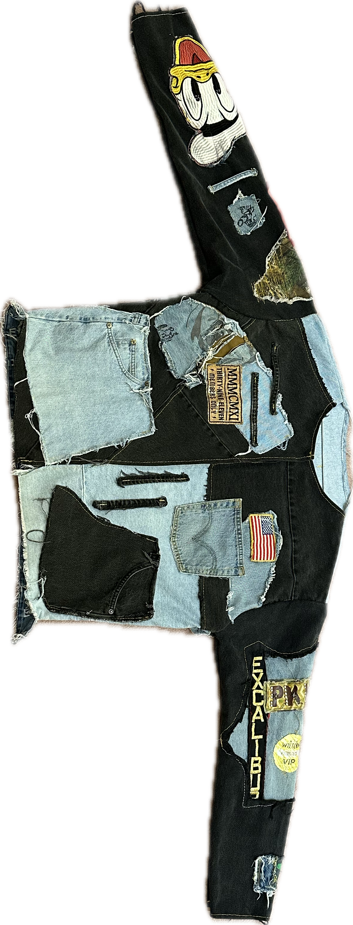 Mosaic Jean Jacket