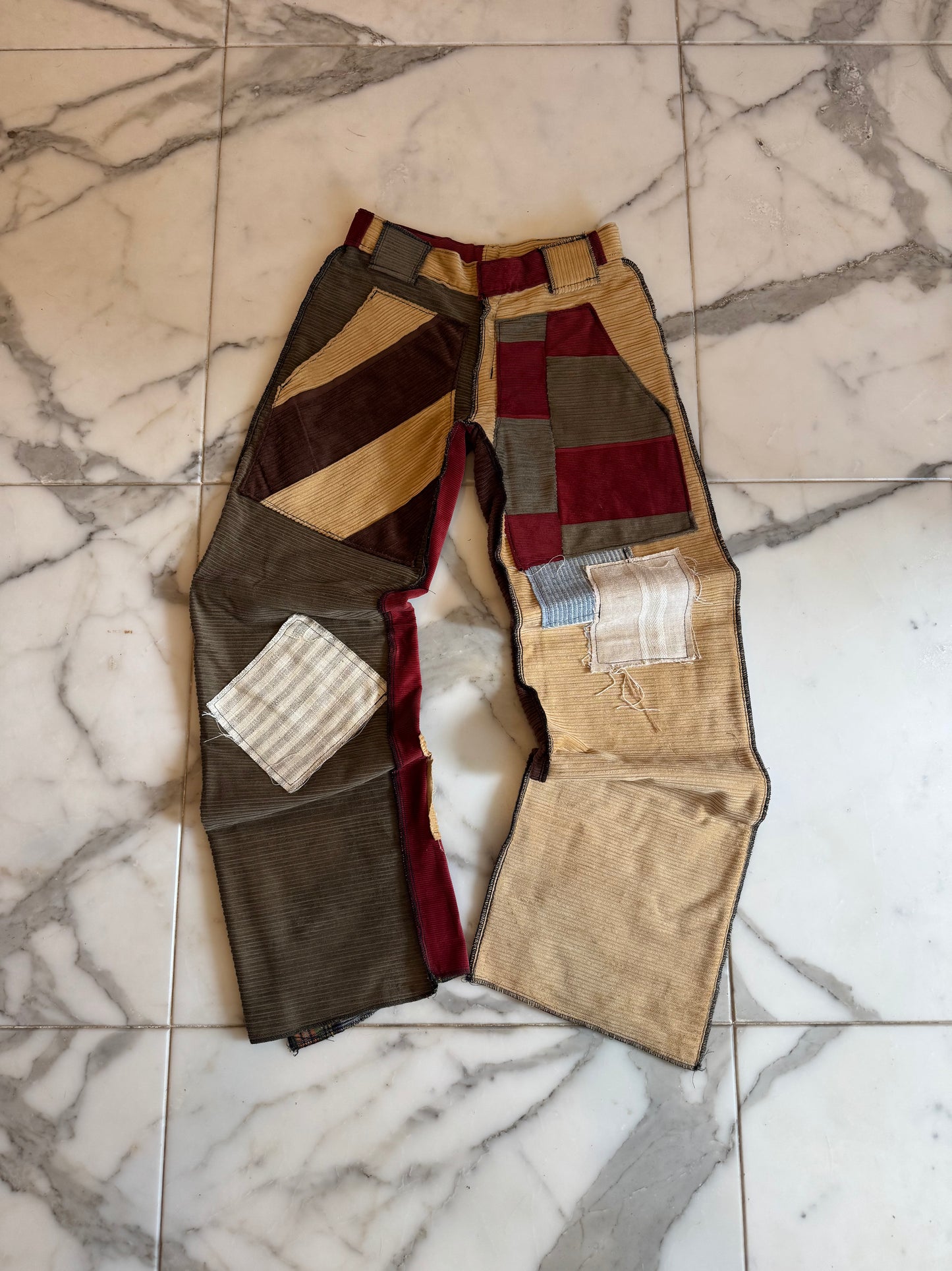 Corduroy High Rise Pants