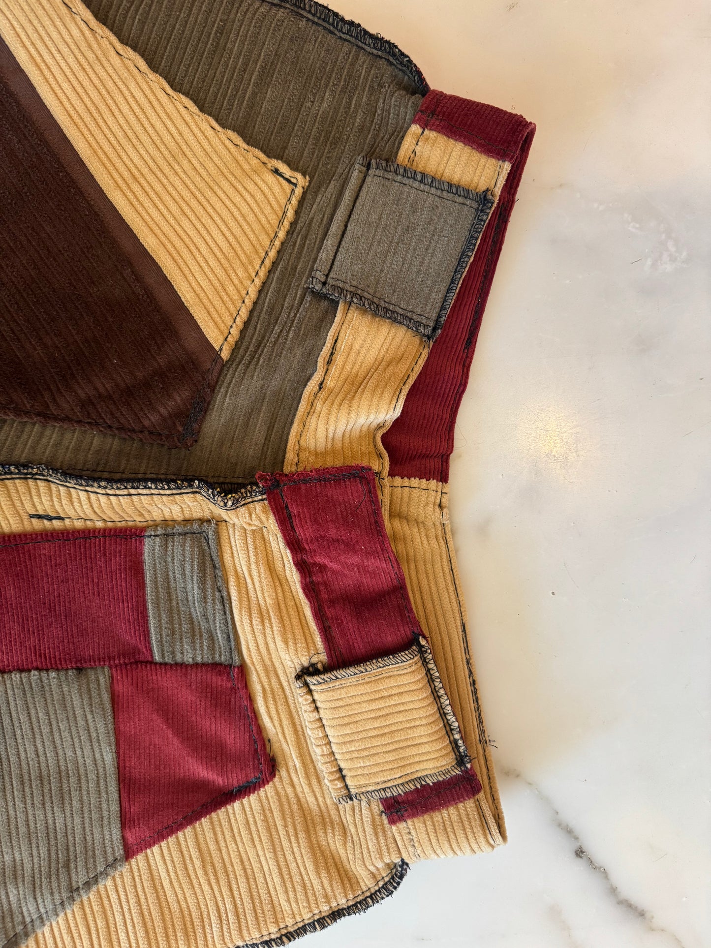 Corduroy High Rise Pants