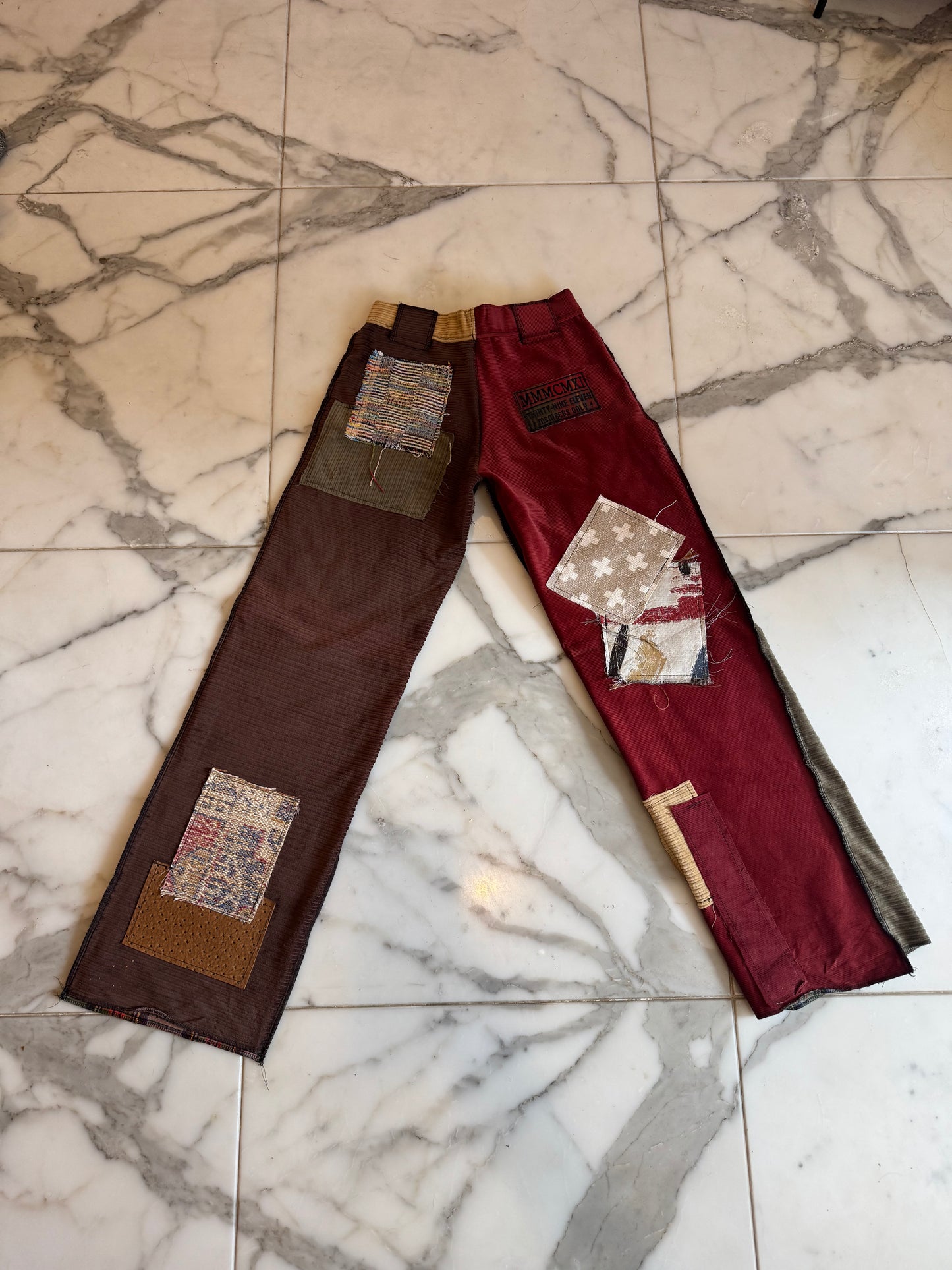 Corduroy High Rise Pants